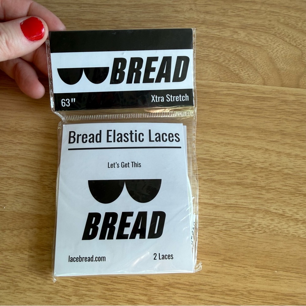 Bread Elastic 63” Laces in Black and White